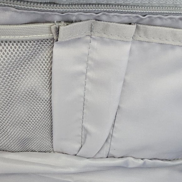 NWOT LOULU MODERN WEEKENDER TRAVEL BAG & CHARGING CORD w/ PADDED SHOULDER STRAP - Picture 11 of 16